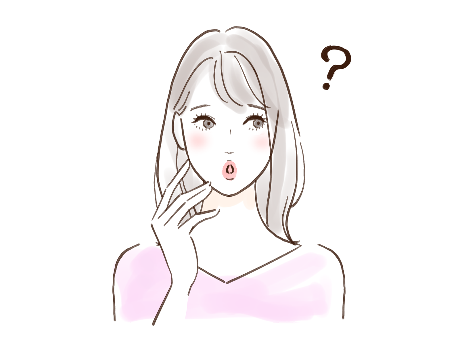 はてな女の子