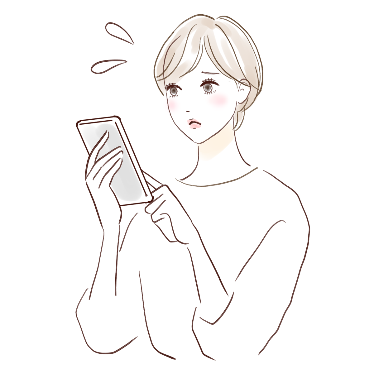 苦手そうな女の子